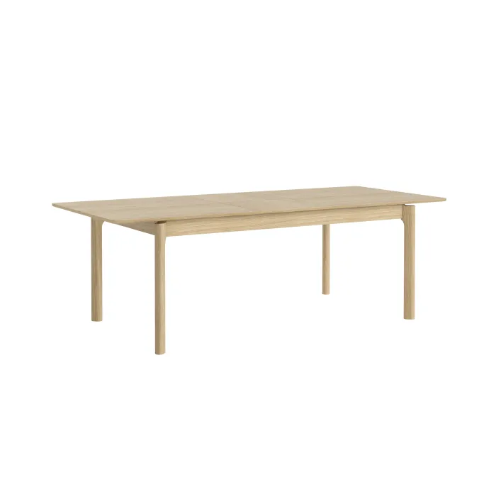 Sicily Large Extending Dining Table - Light Oak