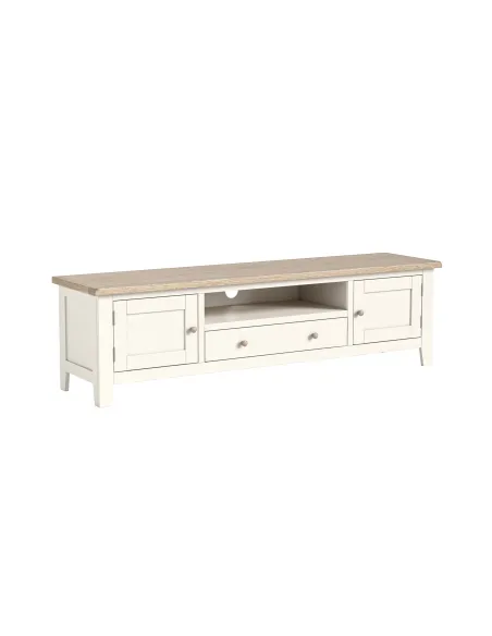 Tetbury 1800 mm TV Unit - White