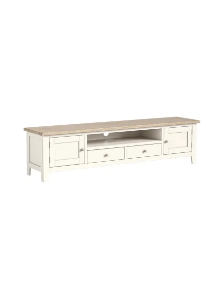 Tetbury 2000 mm TV Unit - White