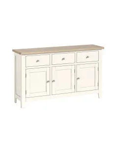 Tetbury 3 Door Large Sideboard - White