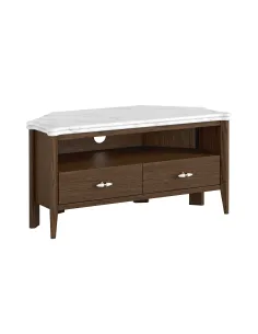 Florence Corner TV Unit - Brown