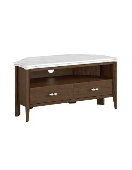 Florence Corner TV Unit - Brown