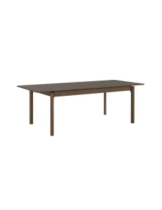 Florence Large Extending Dining Table - Brown