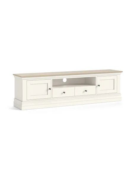 Provence 1800 mm TV Unit - White