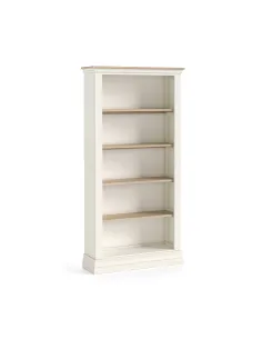 Provence Large Bookcase - White