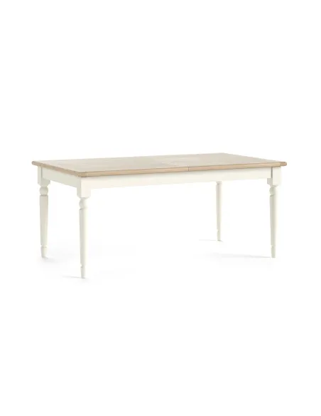 Provence Large Extending Dining Table - White