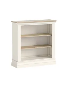 Provence Low Bookcase - White