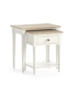 Provence Nest Of Tables - White