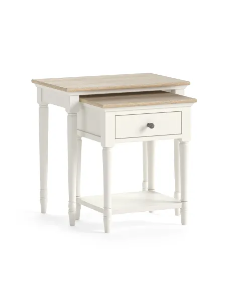 Provence Nest Of Tables - White