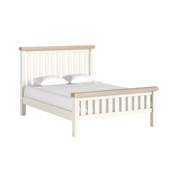 Windsor 5ft Slatted Bedframe - White