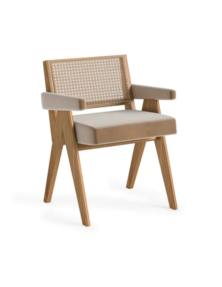 Aria Dining Chair - Caramel Velvet