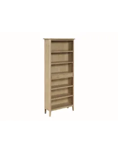 Cotswold Tall Bookcase with Drawer - Oak