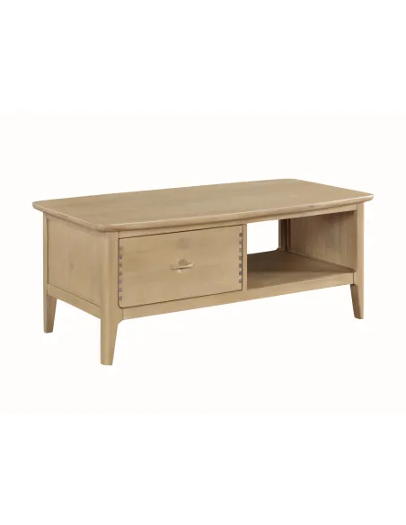 Cotswold Coffee Table with Drawer  - Oak