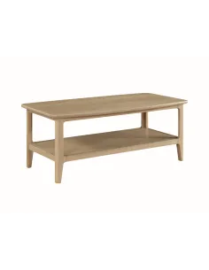 Cotswold Coffee Table with Shelf  - Oak