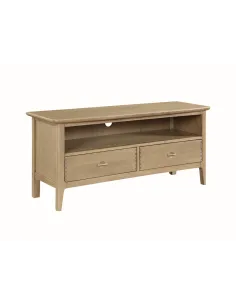Cotswold 2 Drawer TV Unit - Oak