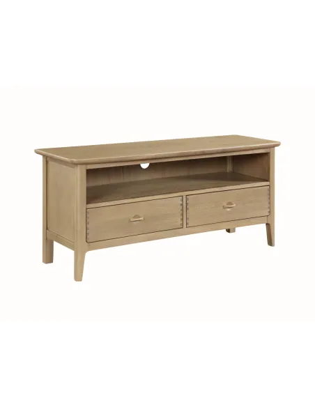 Cotswold 2 Drawer TV Unit - Oak
