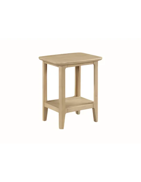 Cotswold Lamp Table with Shelf - Oak