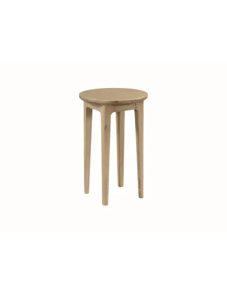 Cotswold Round Lamp Table - Oak