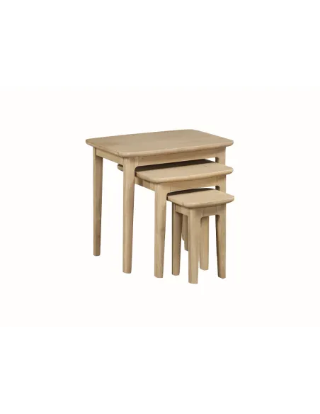 Cotswold Nest of 3 Tables - Oak