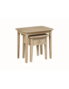 Cotswold Nest of 2 Tables - Oak