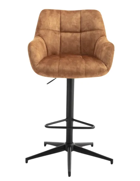 Jade Bar Stool - Rust