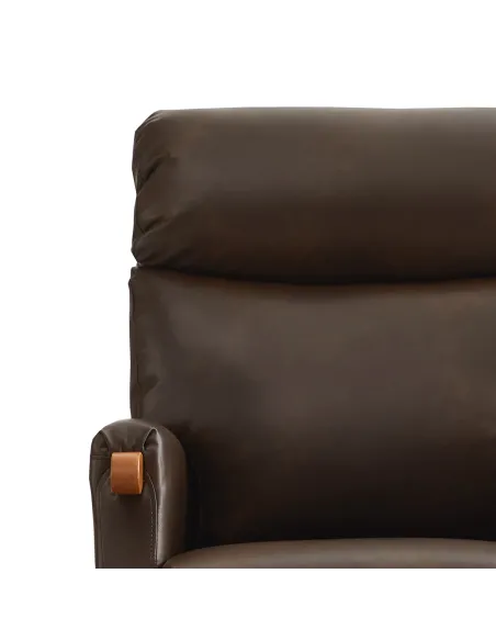 Faro Fireside Armchair - Tan PU