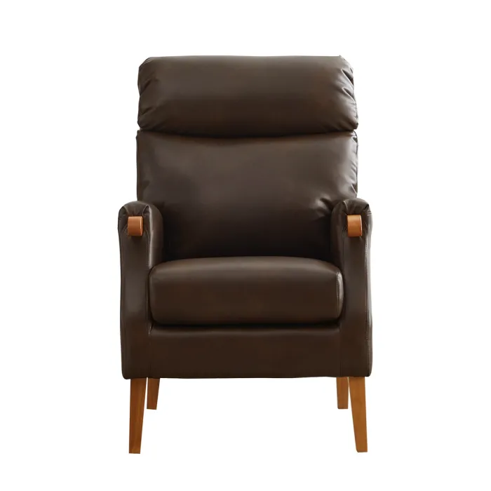 Faro Fireside Armchair - Tan PU