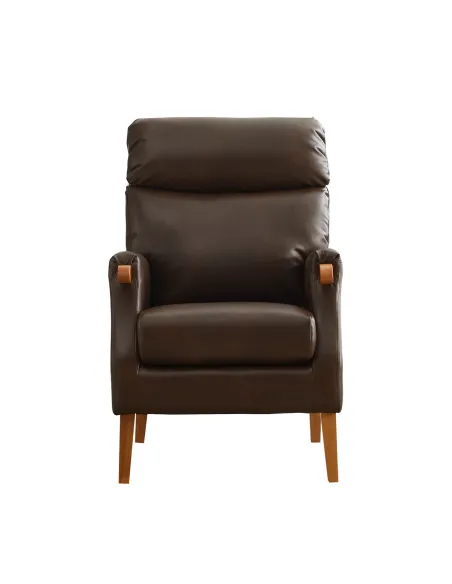 Faro Fireside Armchair - Tan PU