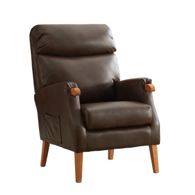 Faro Fireside Armchair - Tan PU
