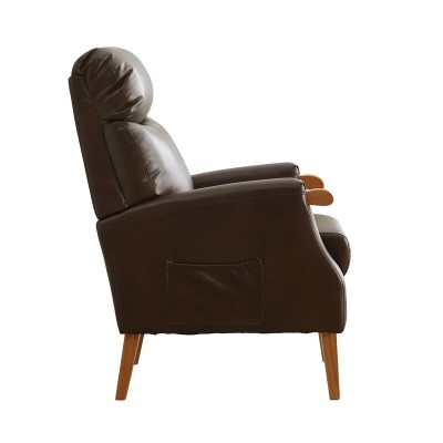 Faro Fireside Armchair - Tan PU