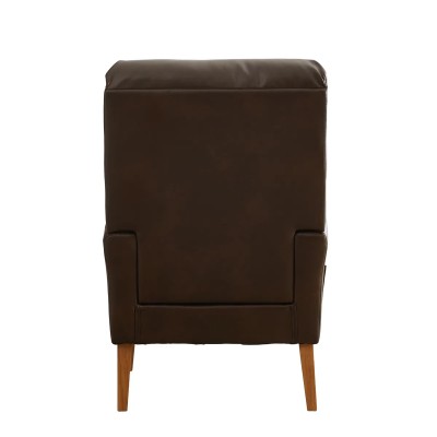 Faro Fireside Armchair - Tan PU