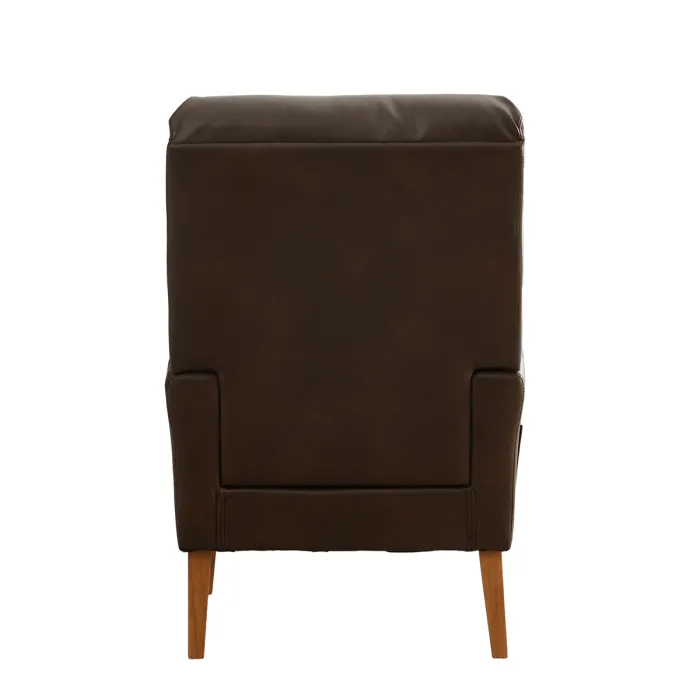Faro Fireside Armchair - Tan PU