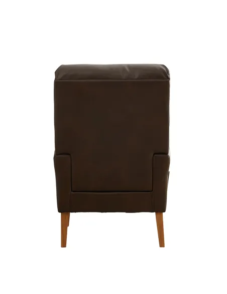 Faro Fireside Armchair - Tan PU