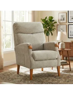 Faro Fireside Armchair - Rabbit