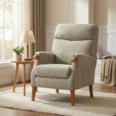 Faro Fireside Armchair - Rabbit