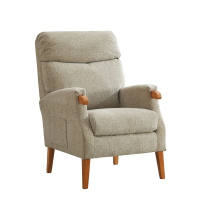 Faro Fireside Armchair - Rabbit