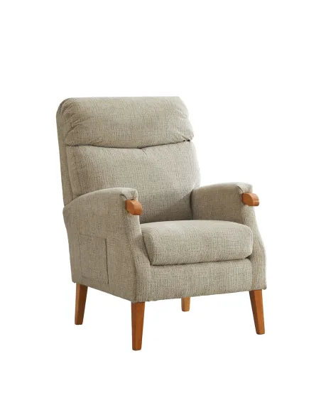 Faro Fireside Armchair - Rabbit