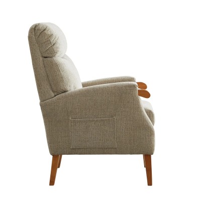 Faro Fireside Armchair - Rabbit