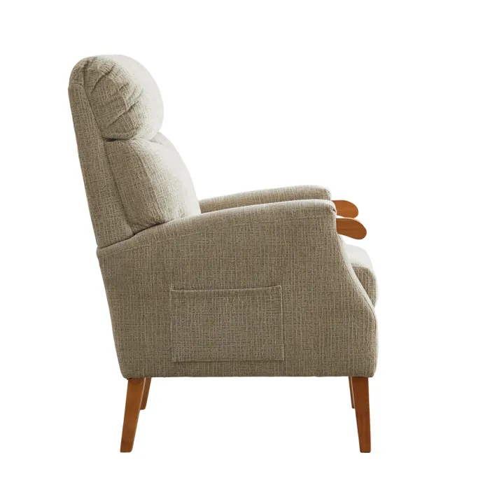 Faro Fireside Armchair - Rabbit