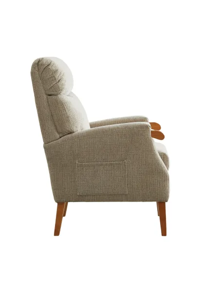 Faro Fireside Armchair - Rabbit