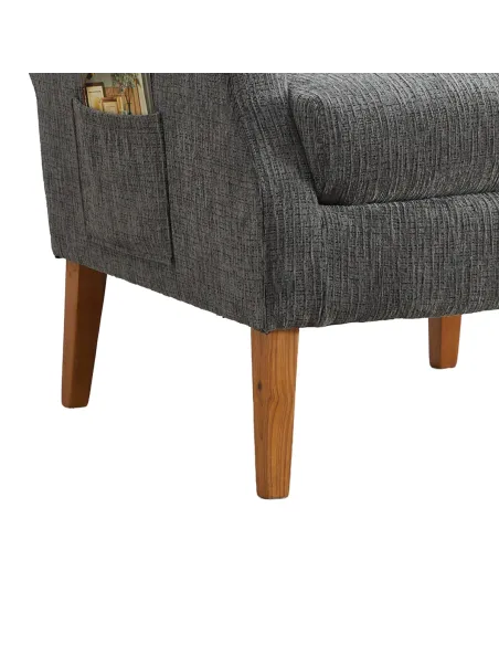 Faro Fireside Armchair - Anthracite