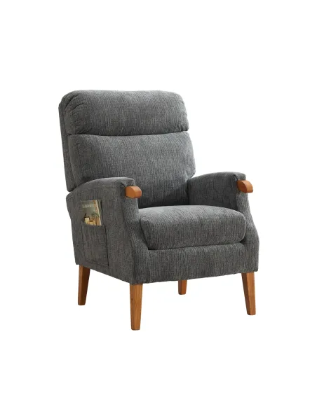 Faro Fireside Armchair - Anthracite
