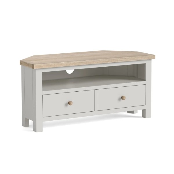 Turnberry Corner TV Unit - Grey