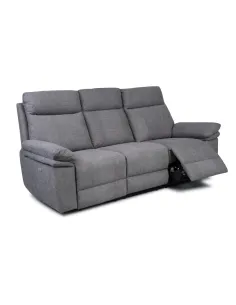 Horizon 3 Seater Fabric Sofa -Dark Grey