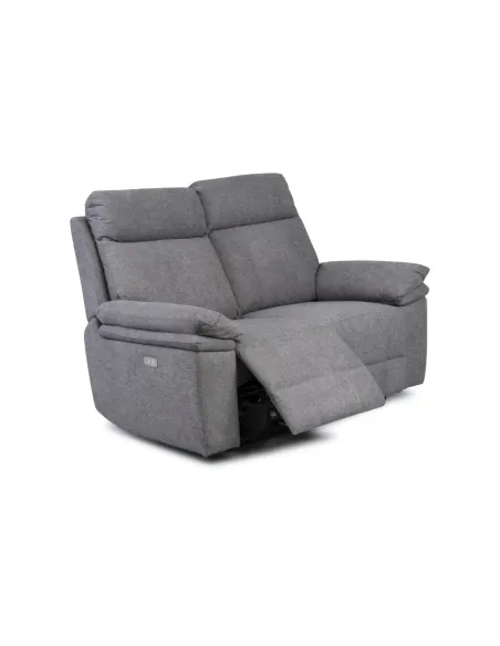Horizon 2 Seater Fabric Sofa - Dark Grey