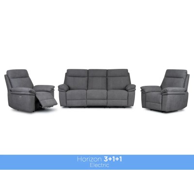 Horizon Armchair - Dark Grey Fabric