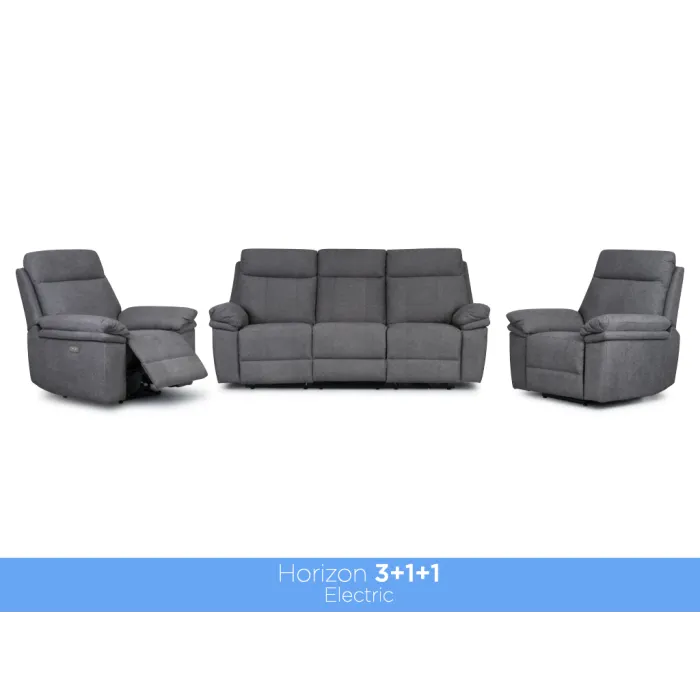 Horizon Armchair - Dark Grey Fabric