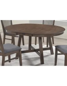 Roseville Dining Set - Dark Oak (4 Chairs) 2
