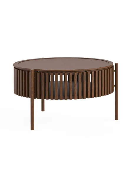 Boardwalk Story Coffee Table - Brown Oak