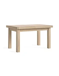 Gia Small Extending Dining Table - White Wash Oak